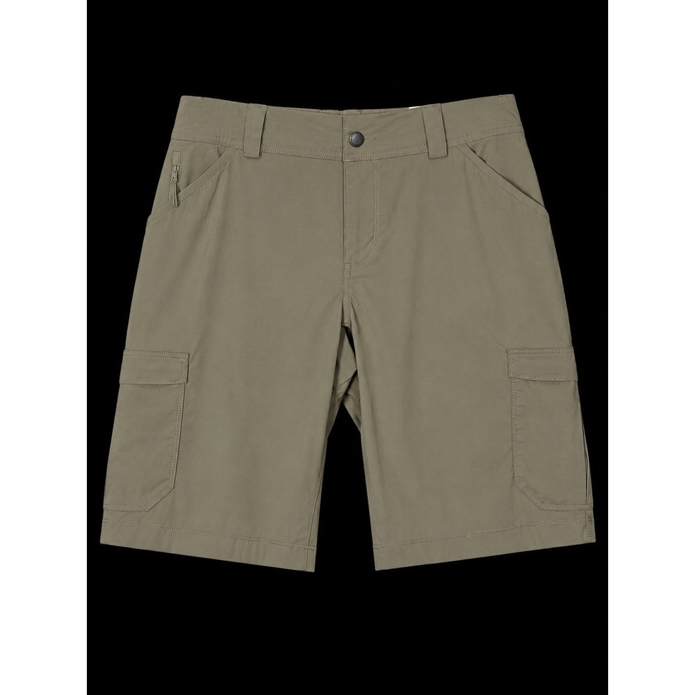 Duluth Trading Co. Beige Dry On The Fly Mid Rise Cargo Shorts Womens 8 NWT